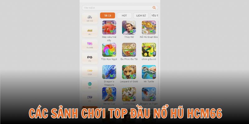 Trải nghiệm cực đã với nhiều nhà phát hành nổ hũ chất lượng tại HCM66